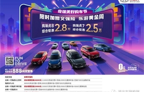 【东瑞奇瑞】4月24日 | 奇瑞美好购车节 限时加赠交强险 乐游黄金周